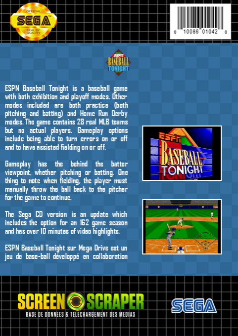 Espn Baseball Tonight — box-2D-back (SS)