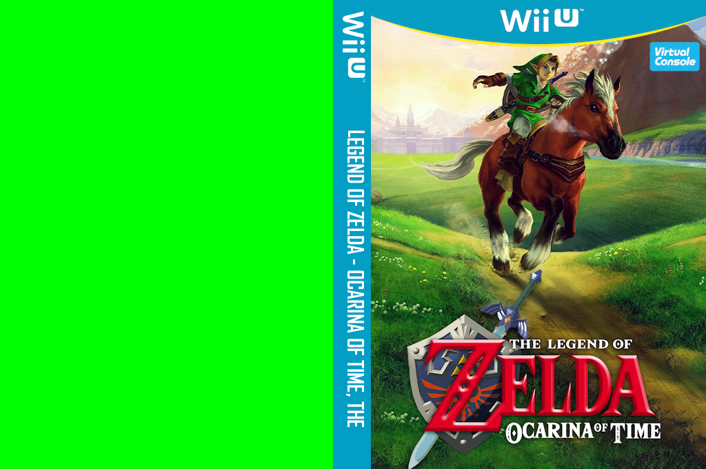 Legend of Zelda - Ocarina of Time, The — box-texture (CUS)