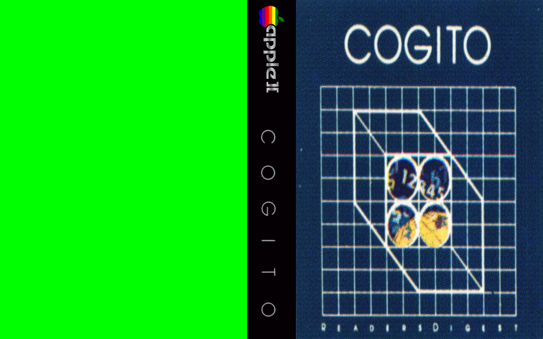 Cogito! — box-texture (US)
