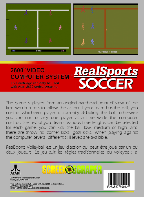 Realsports Soccer — box-2D-back (SS)