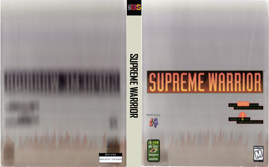 Supreme Warrior — box-texture (US)