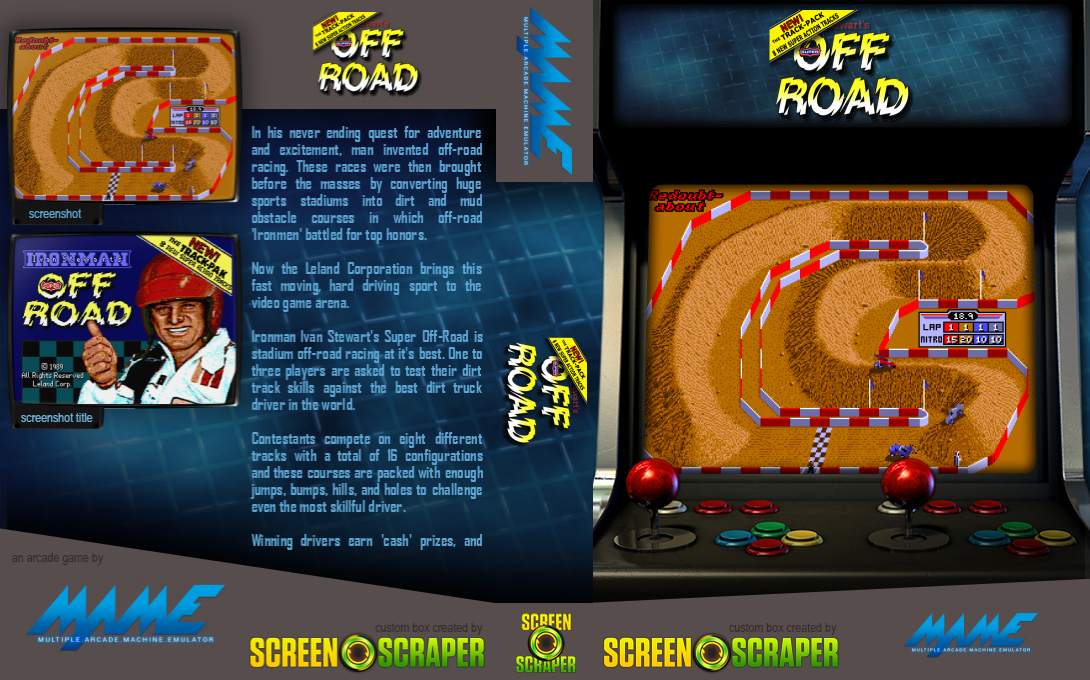 Ironman Ivan Stewart's Super Off-road Track-pak — box-texture (SS)