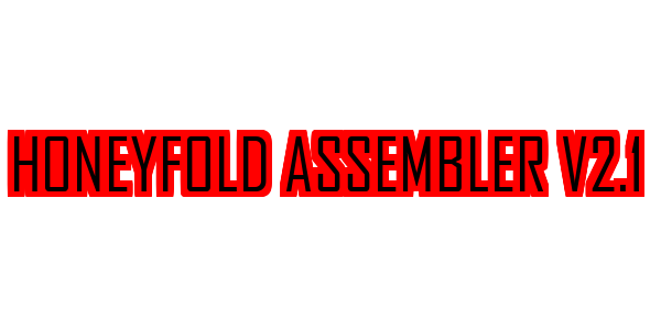 Honeyfold Assembler V2.1 — wheel-hd (SS)