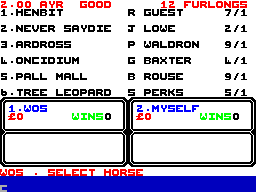 The Sport of Kings Challenge — ss (WOR)