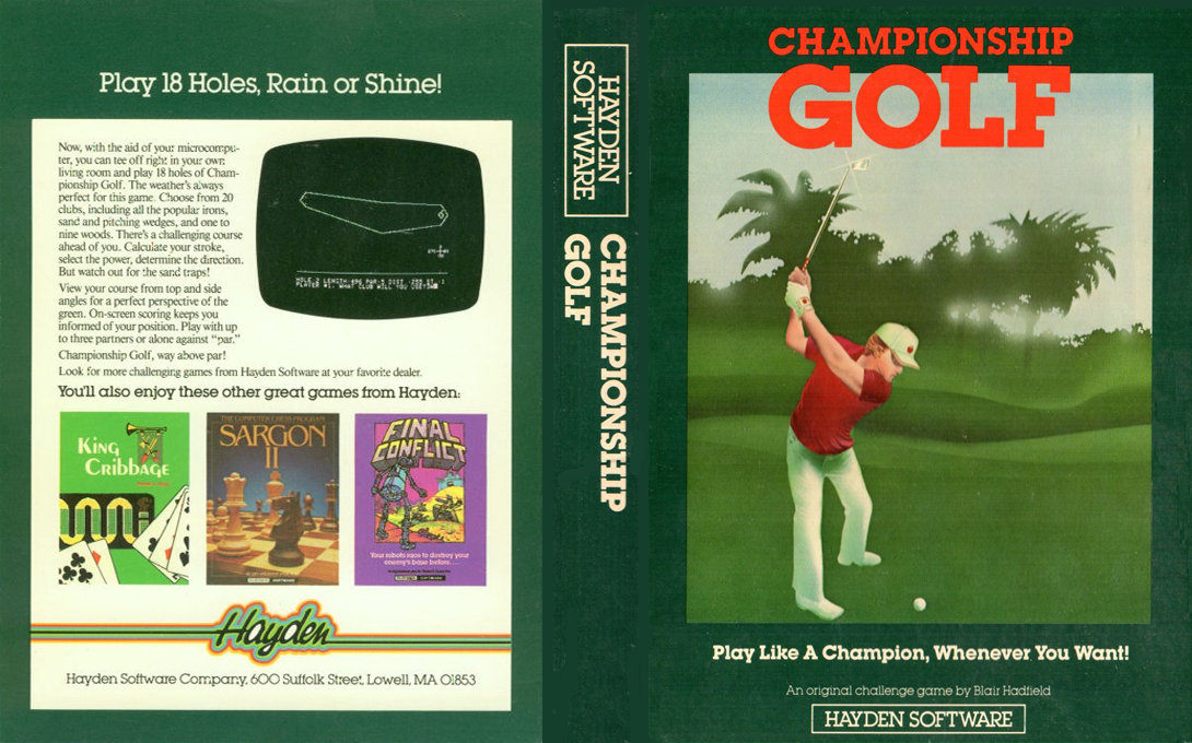 Championship Golf — box-texture (US)