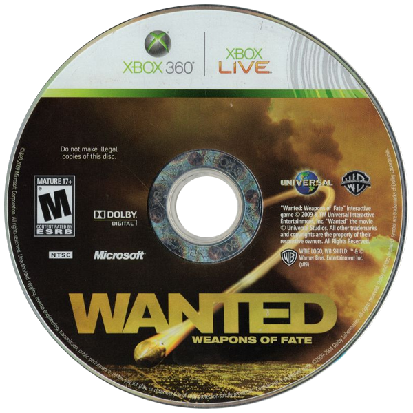 Wanted - Weapons of Fate — support-texture (US)