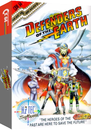 Defenders of the Earth — box-3D (EU)