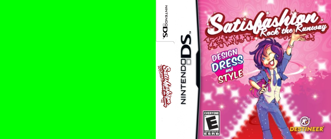 Satisfashion - Rock the Runway — box-texture (US)