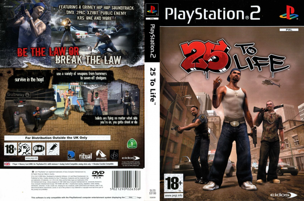 25 to Life — box-texture (EU)