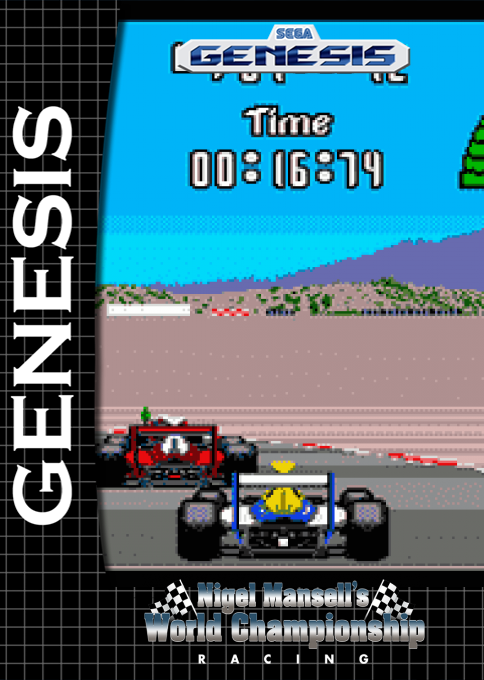 Nigel Mansell's World Championship Racing — box-2D (SS)