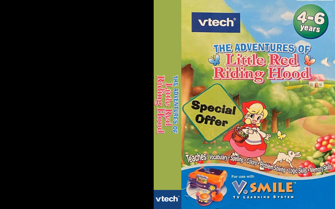 Adventures of Little Red Riding Hood, The — box-texture (US)