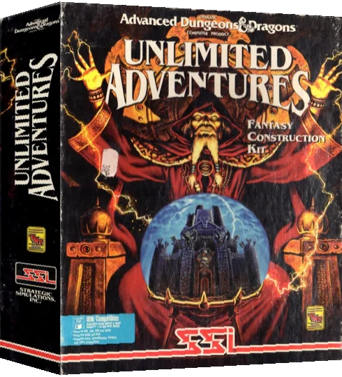 Unlimited Adventures — box-3D (US)