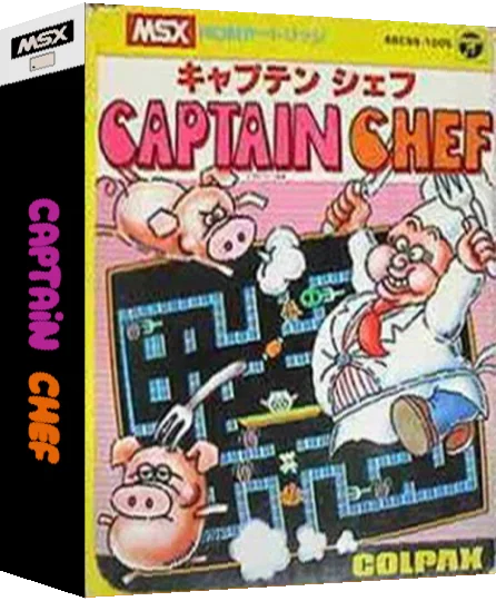Captain Chef — box-3D (JP)