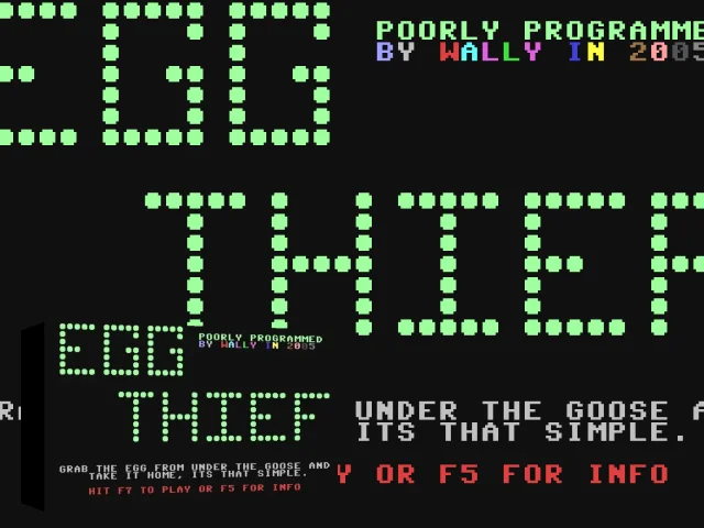 Egg Thief — mixrbv2 (WOR)