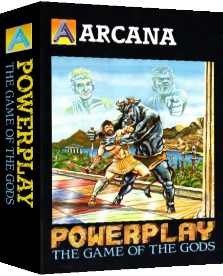 Powerplay - The Game Of The Gods — box-3D (EU)