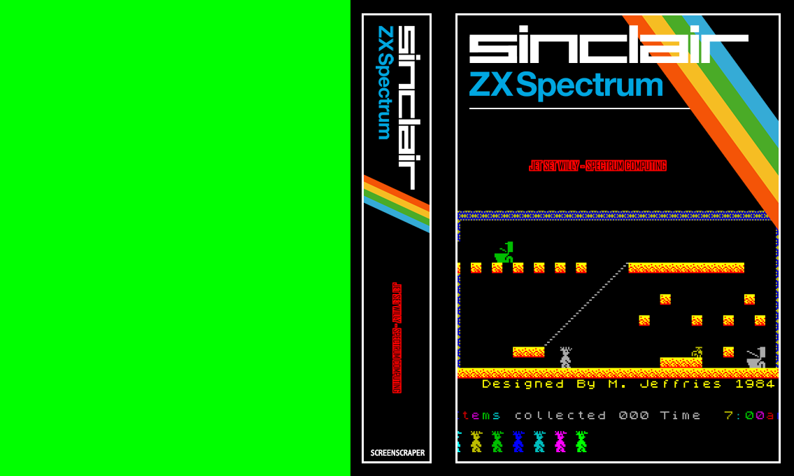 Jet Set Willy - Spectrum Computing — box-texture (SS)