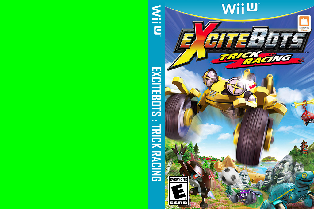 Excitebots - Trick Racing — box-texture (US)