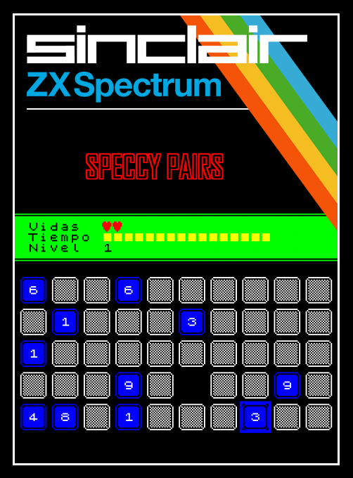 Speccy Pairs box art
