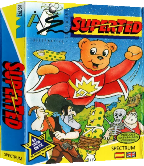 SuperTed - The Search For Spot — box-3D (EU)