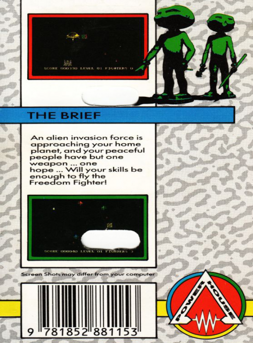 Freedom Fighter — box-2D-back (EU)