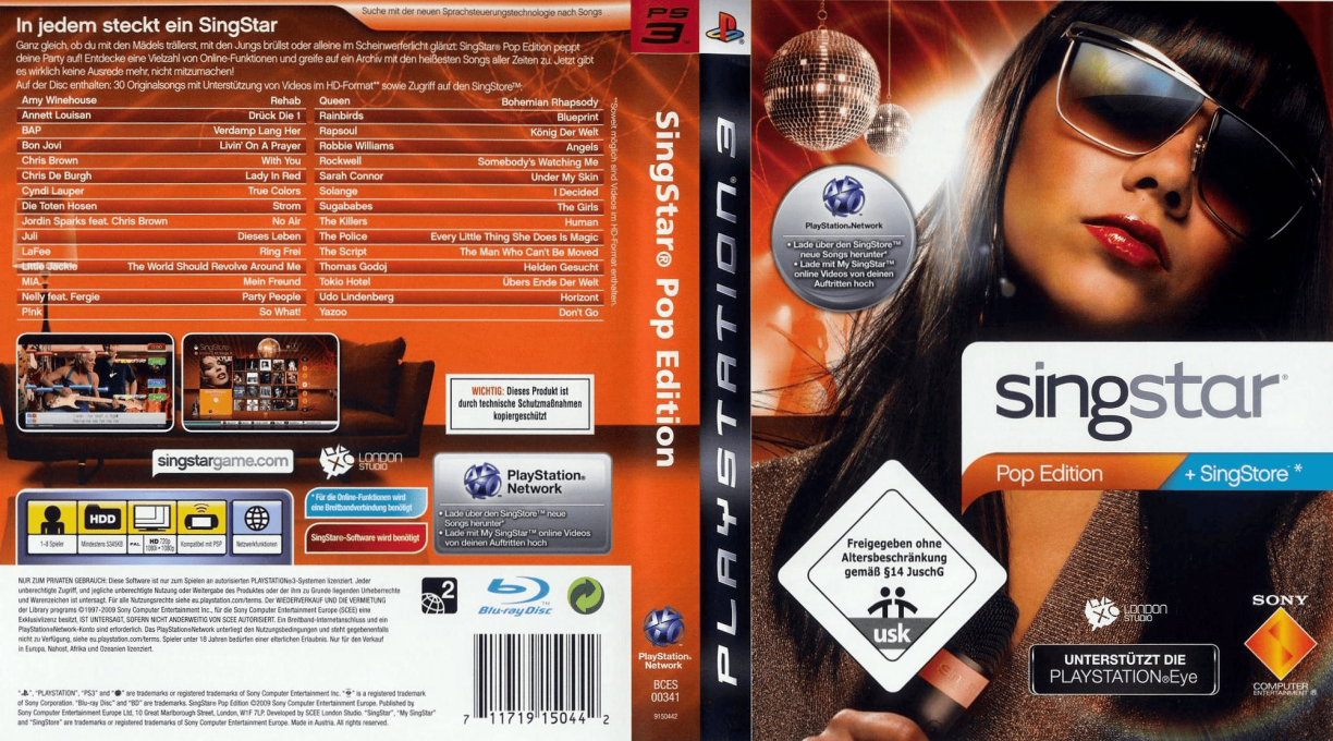 SingStar Pop Edition — box-texture (DE)