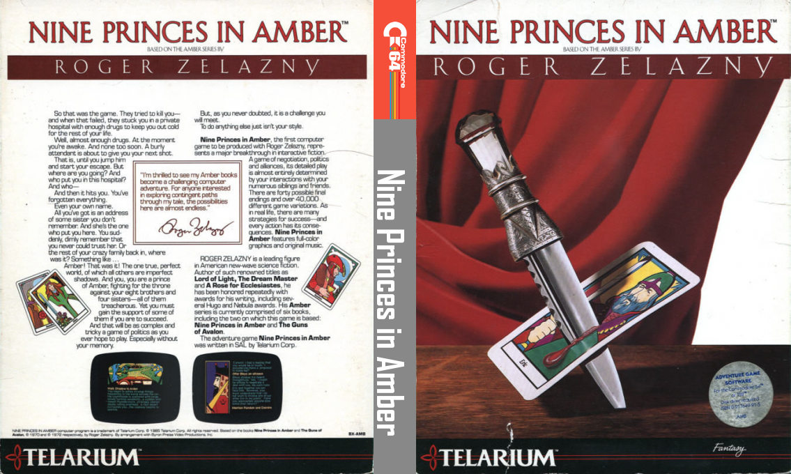 Nine Princes In Amber — box-texture (US)