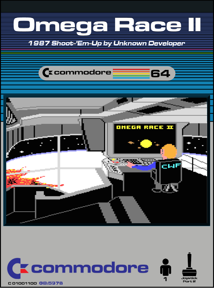Omega Race II box art