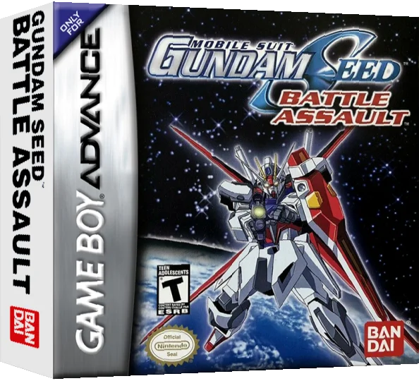 Mobile Suit Gundam SEED - Battle Assault — box-3D (US)