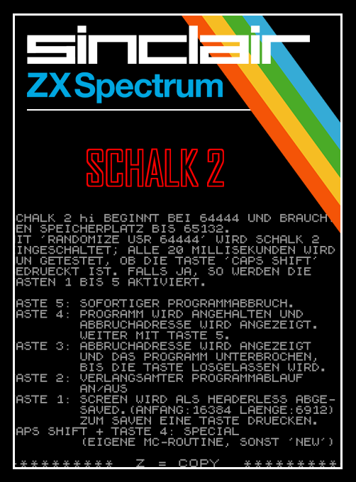 Schalk 2 box art