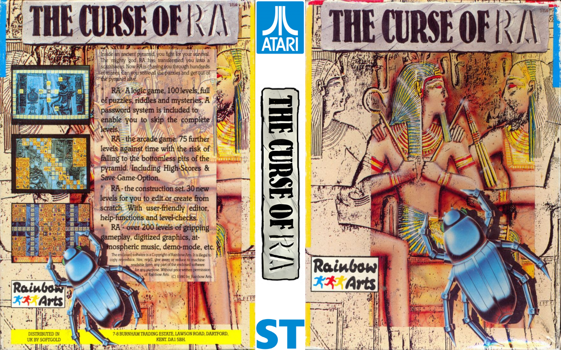Curse Of Ra, The — box-texture (EU)
