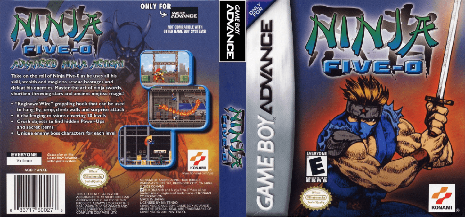 Ninja Cop — box-texture (US)