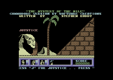 Mystery Of The Nile, The — sstitle (EU)