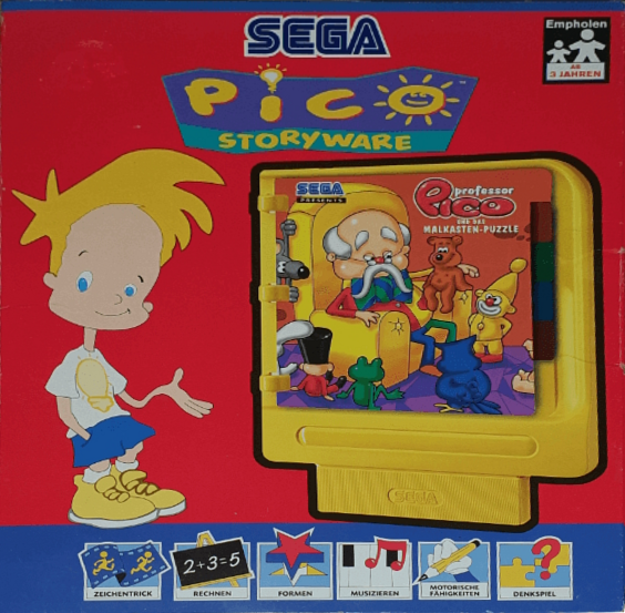 Professor PICO and the Paintbox Puzzle box art