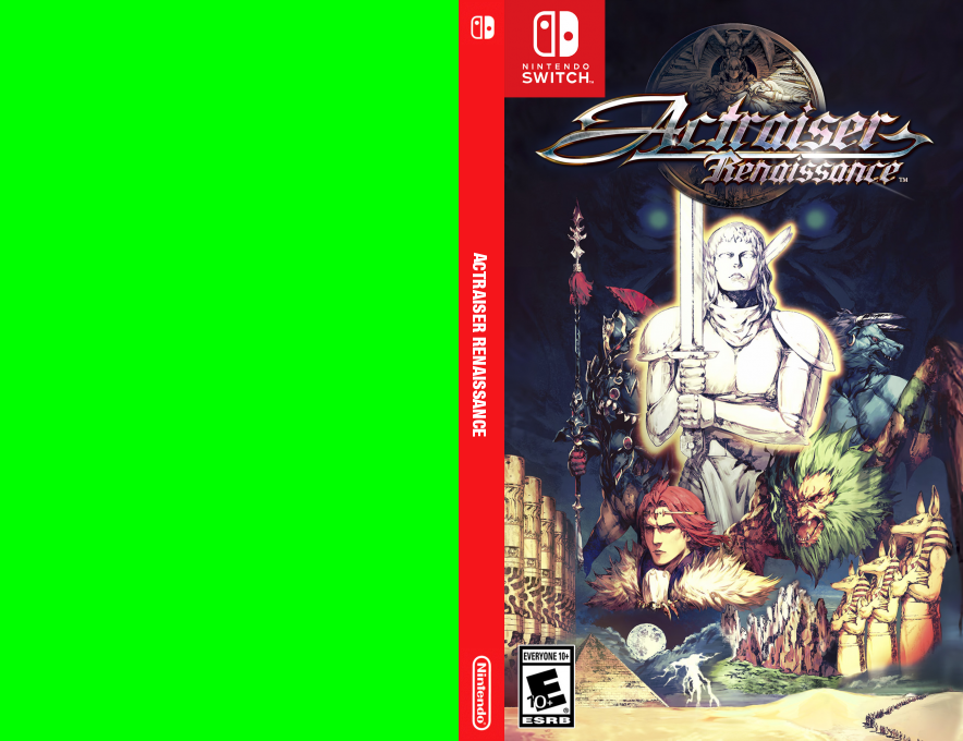Actraiser Renaissance — box-texture (US)