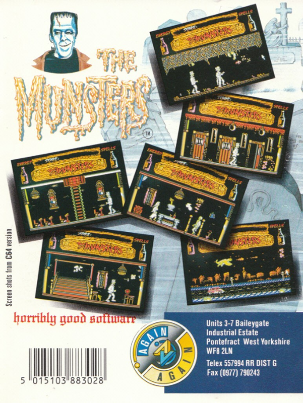 Munsters, The — box-2D-back (EU)