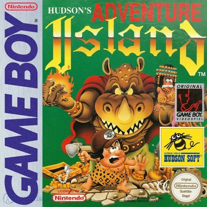 Adventure Island — box-2D (DE)