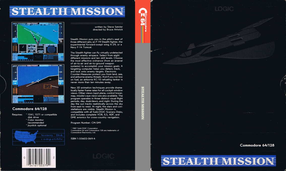 Stealth Mission — box-texture (US)