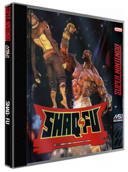 Shaq- Fu — box-3D (US)