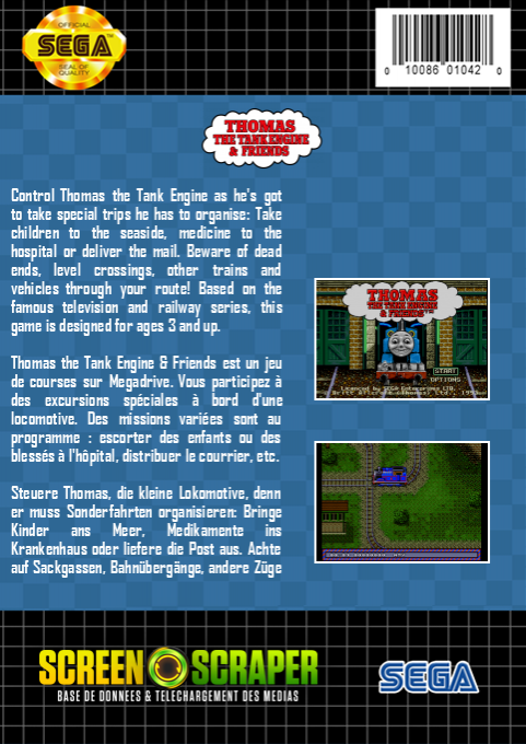 Thomas The Tank Engine And Friends — box-2D-back (SS)