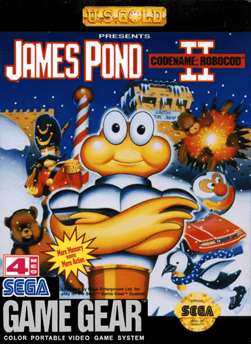 James Pond 2 - Codename - Robocod box art