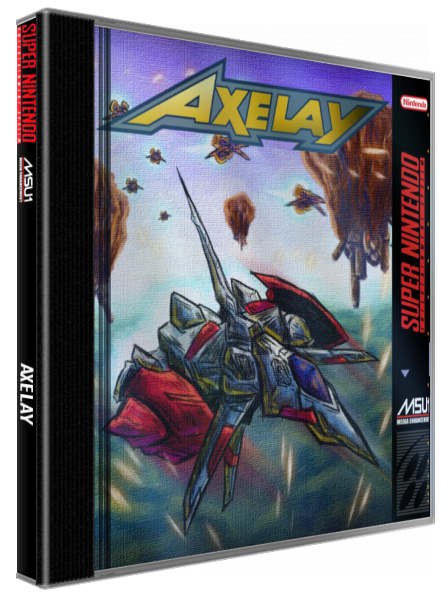 Axelay — box-3D (US)