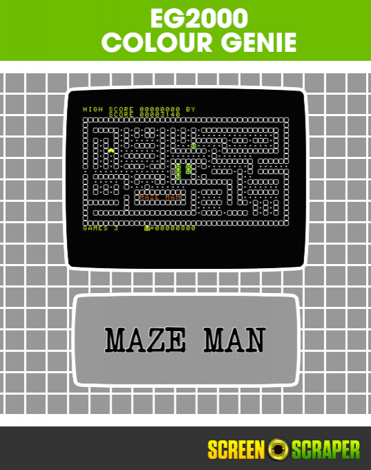 Maze Man box art