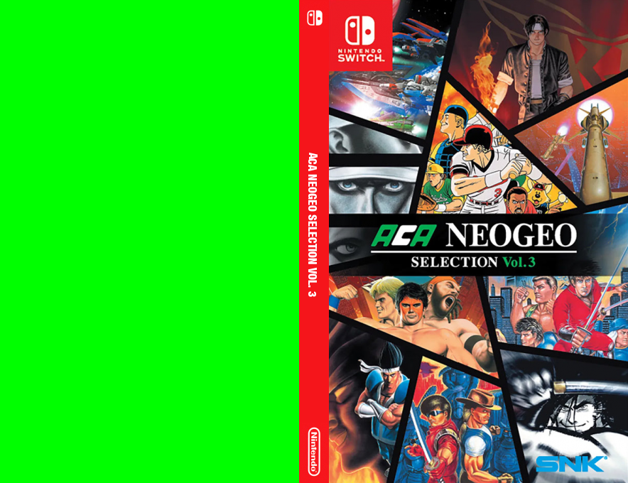 ACA NEOGEO Selection Vol. 3 — box-texture (JP)