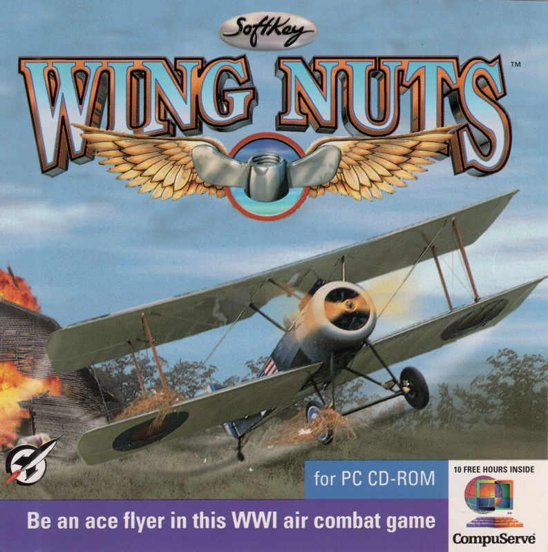 Wing Nuts - Battle In The Sky — box-2D (CUS)