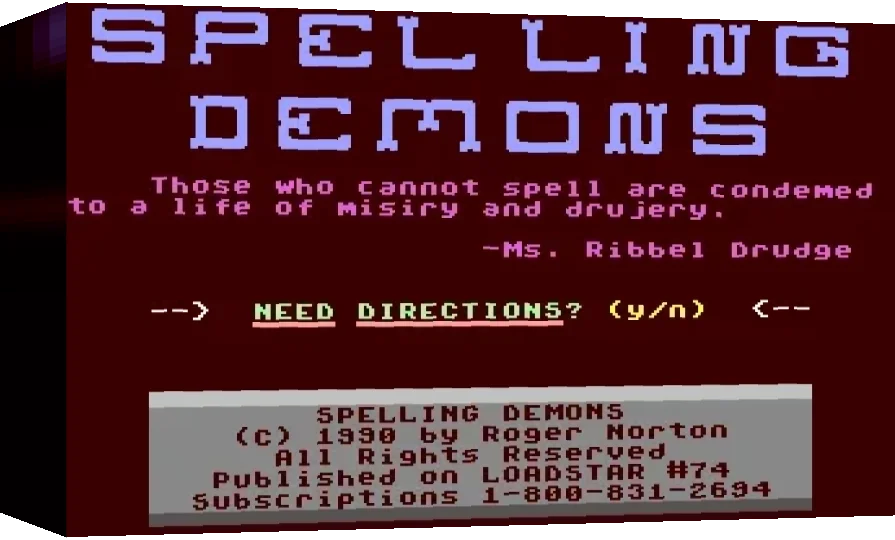 Spelling Demons — box-3D (WOR)