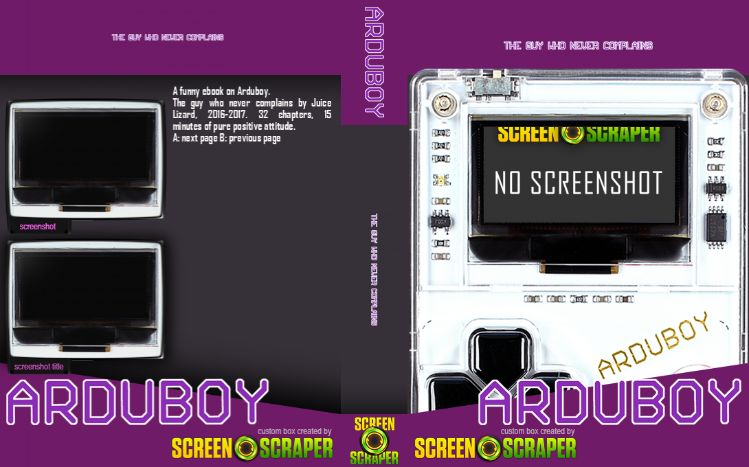 Guy Who Never Complains, The — box-texture (SS)