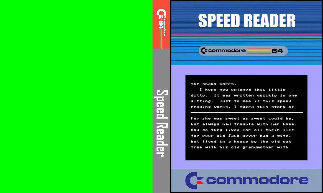 Speed Reader — box-texture (CUS)