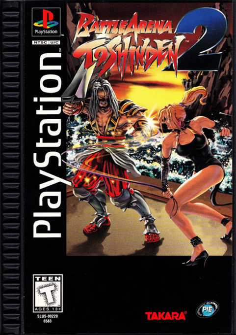 Battle Arena Toushinden 2 Plus — box-2D (AME)