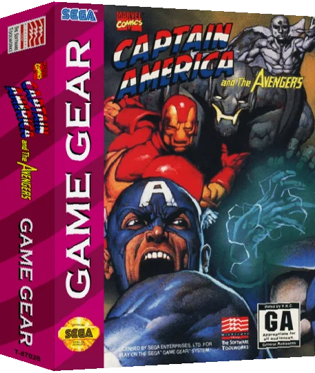 Captain America and the Avengers — box-3D (US)