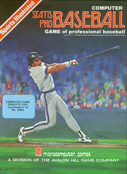Computer Statis-Pro Baseball box art
